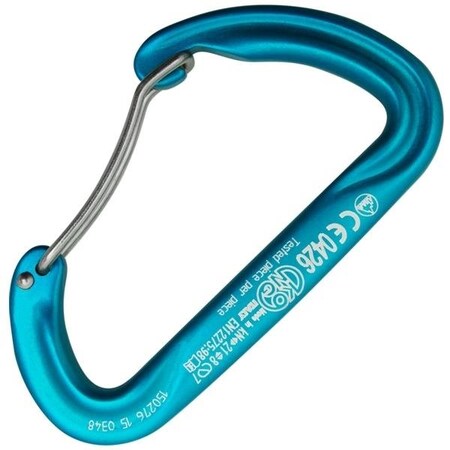 Kong Usa Asymmetric, 93 mm Length, 18 mm Gate Opening, Aluminum Alloy, Cyan 719H30B00KK
